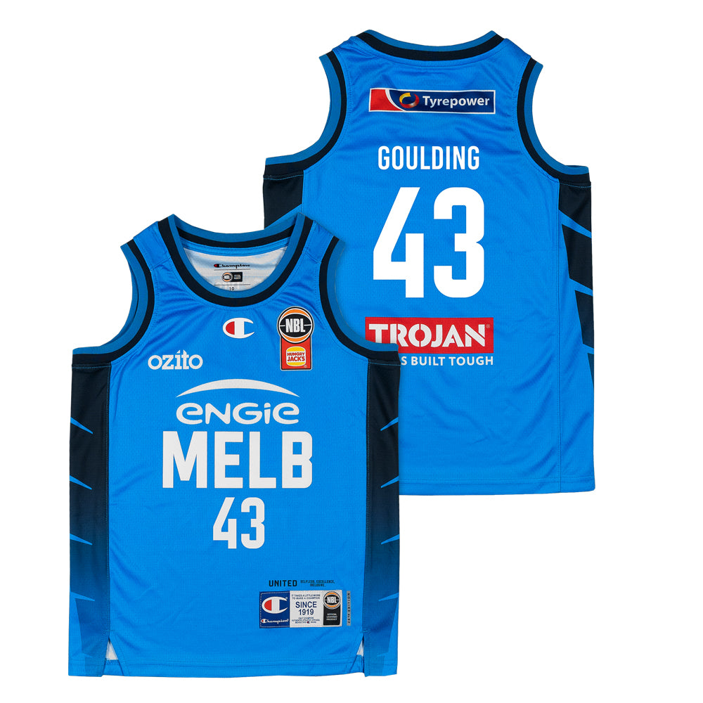 MELBOURNE UNITED YOUTH ALTERNATE JERSEY-GOULDING
