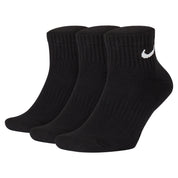 NIKE EVERYDAY CUSHIONED ANKLE SOCKS 3 PACK