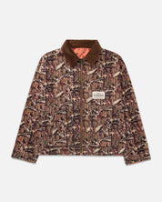 RYOKO RAIN REVERSIBLE CAMO WORK JACKET
