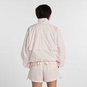 NEW BALANCE WOMENS TRACKSIDE WOVEN JACKET