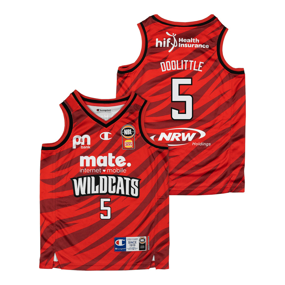 Perth Wildcats Youth Primary Jersey-Doolittle