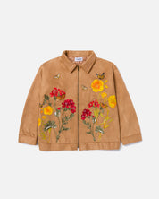 RYOKO RAIN MONARCH CLAY SUEDE WORK JACKET