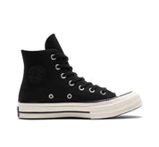 CONVERSE CHUCK 70 LEATHER HIGH TOP BLACK