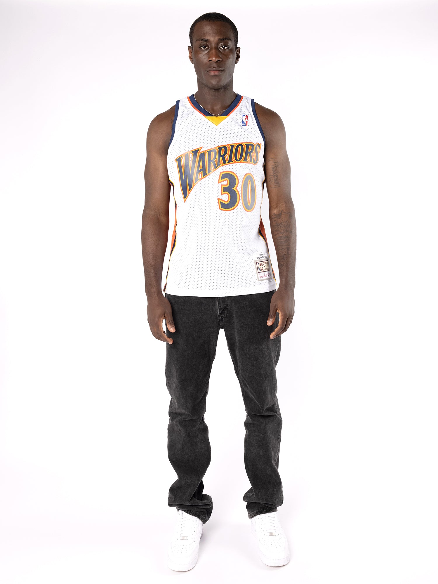 MITCHELL & NESS SWINGMAN 09 WARRIORS JERSEY - CURRY