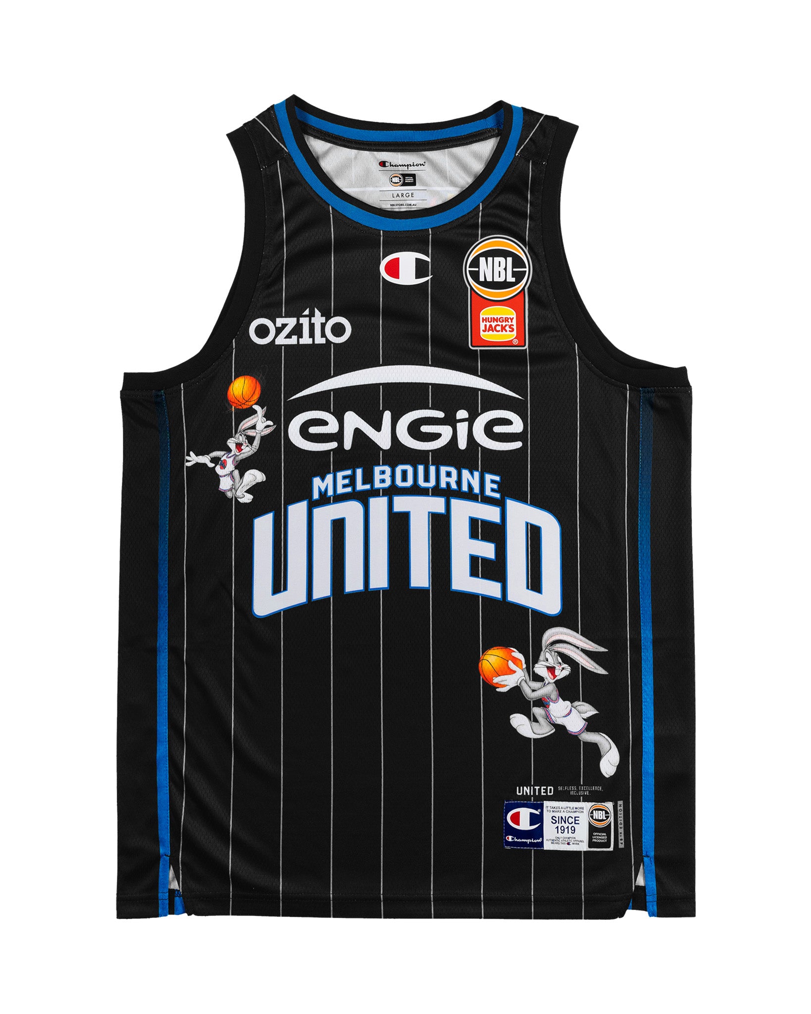 SPACE JAM JERSEY - MELBOURNE UNITED BLANK