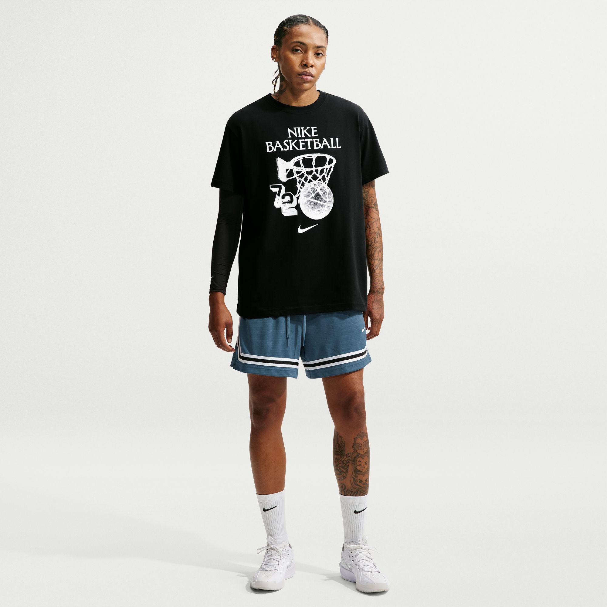 NIKE WOMENS DRI-FIT BASKETBALL TEE