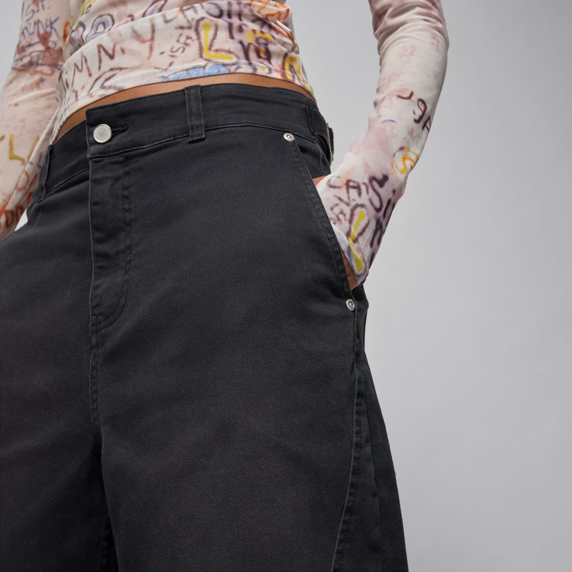 JORDAN W FLT BARREL PANT