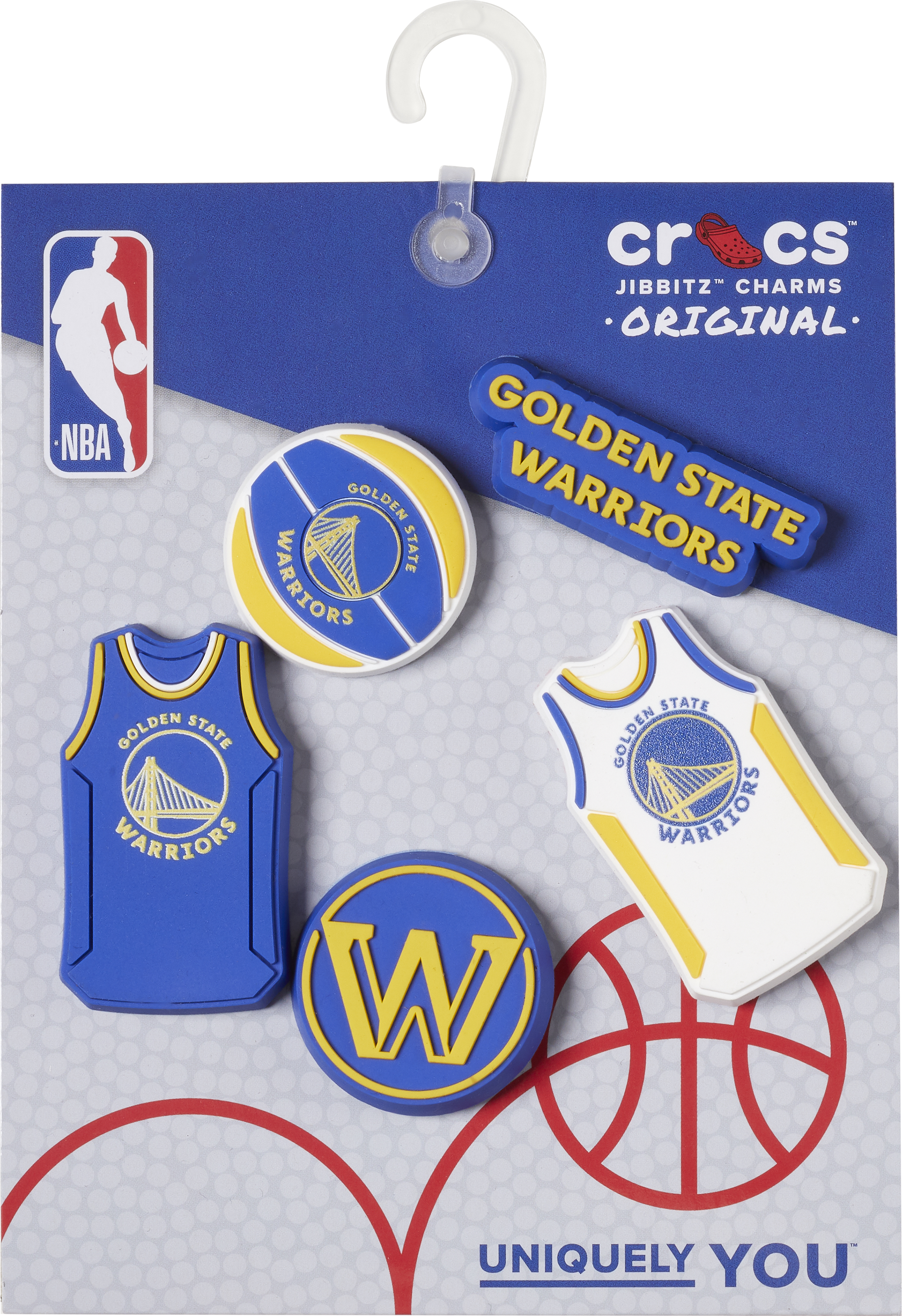 NBA GOLDEN STATE WARRIORS JIBBITZ - 5 PACK