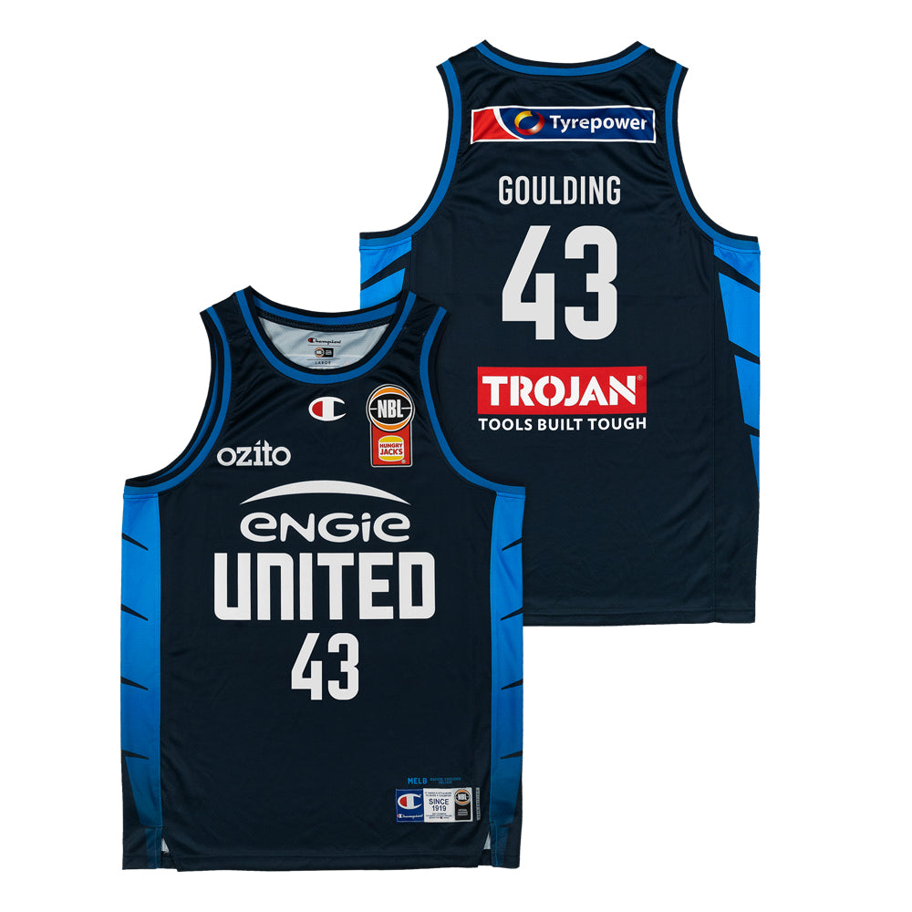 Melbourne United Primary Jersey-Goulding