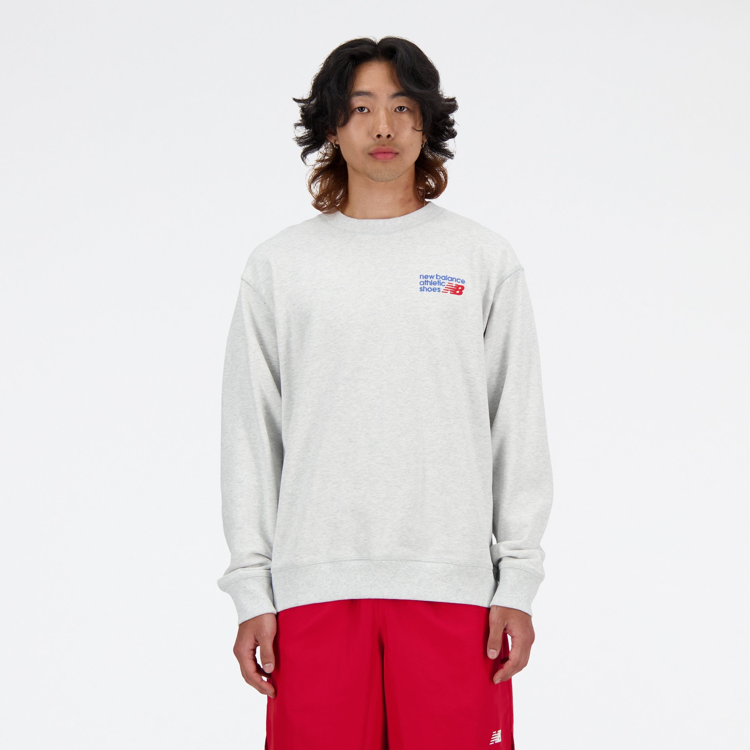 NEW BALANCE ATHLETICS PREMIUM LOGO CREW- AHH