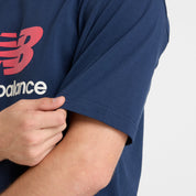 NEW BALANCE ATHLETICS LOGO T-SHIRT-NNY