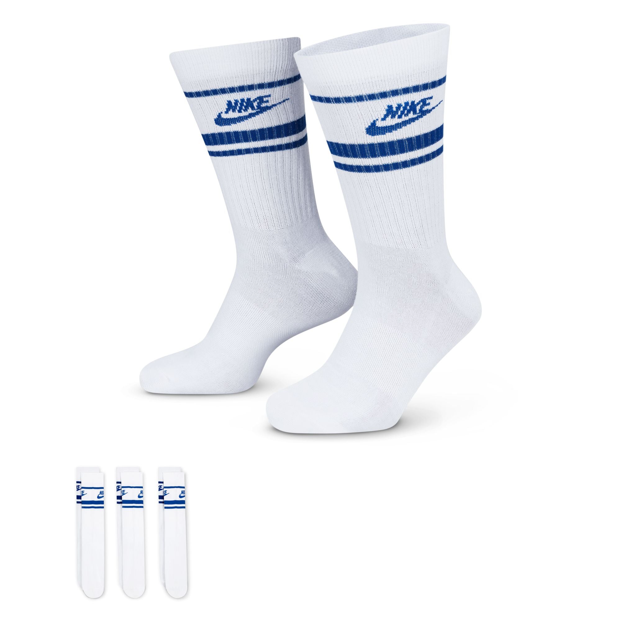 NIKE EVERYDAY ESSENTIAL CREW SOCKS 3 PACK
