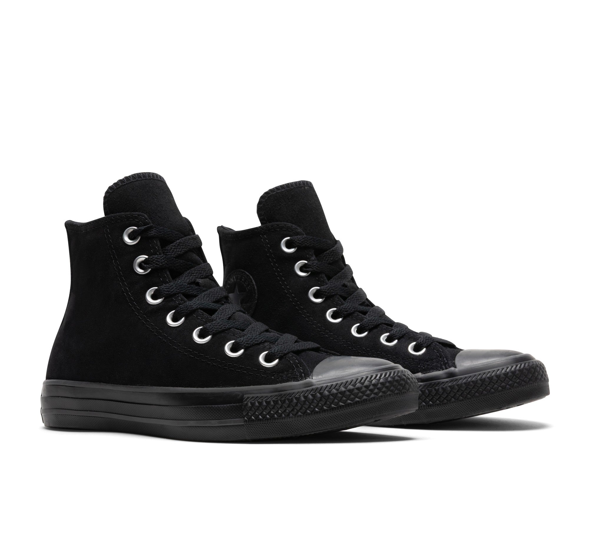 CONVERSE ALL STAR SUEDE HIGH TOP BLACK