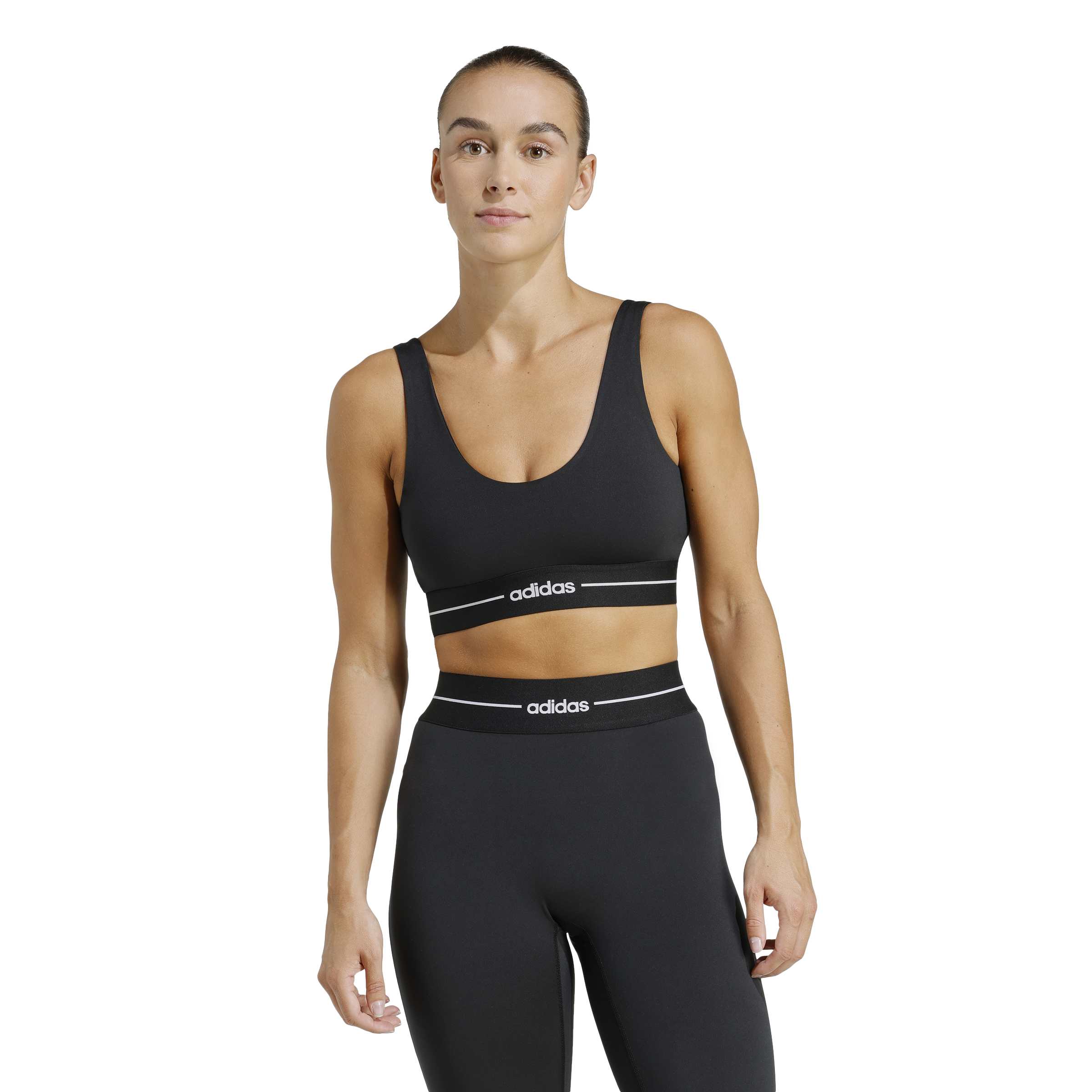 ADIDAS WOMENS HYPERGLAM LIGHT SUPPORT BRA