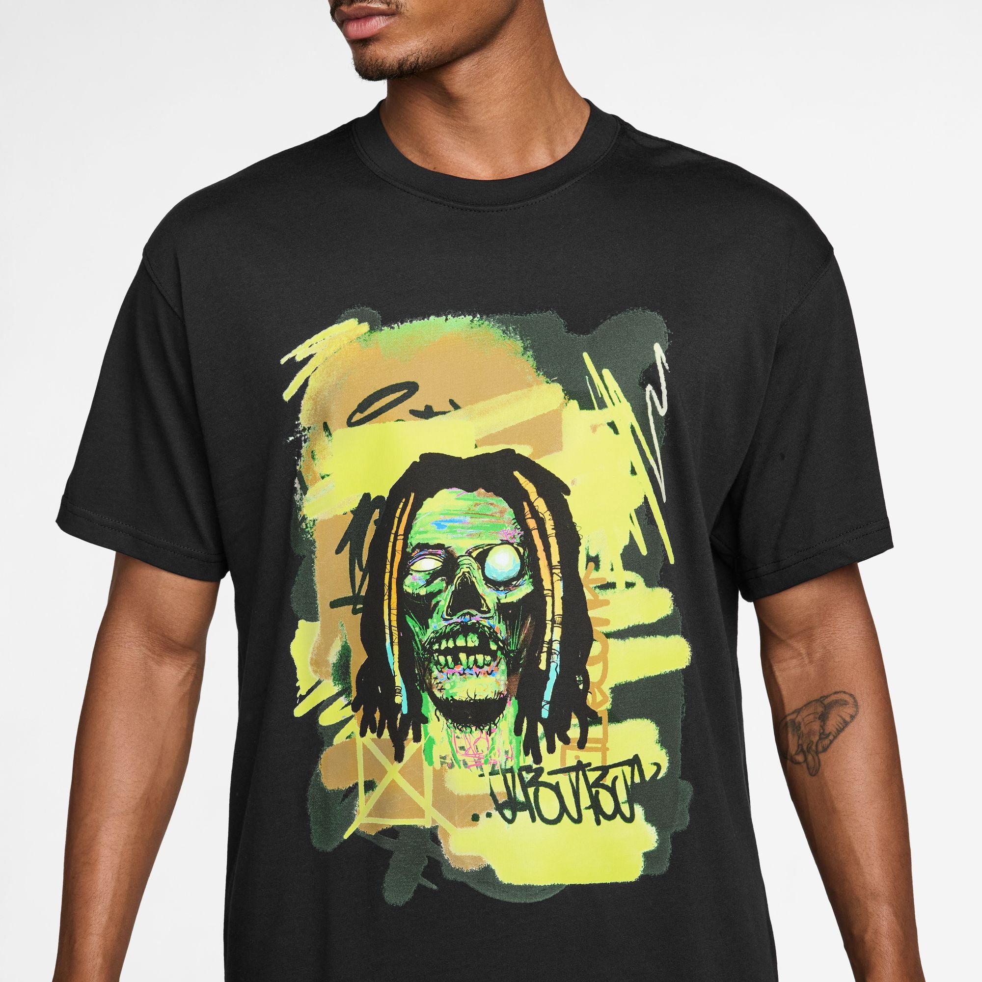 NIKE JA MORANT MENS TEE M90 ZOMBIE