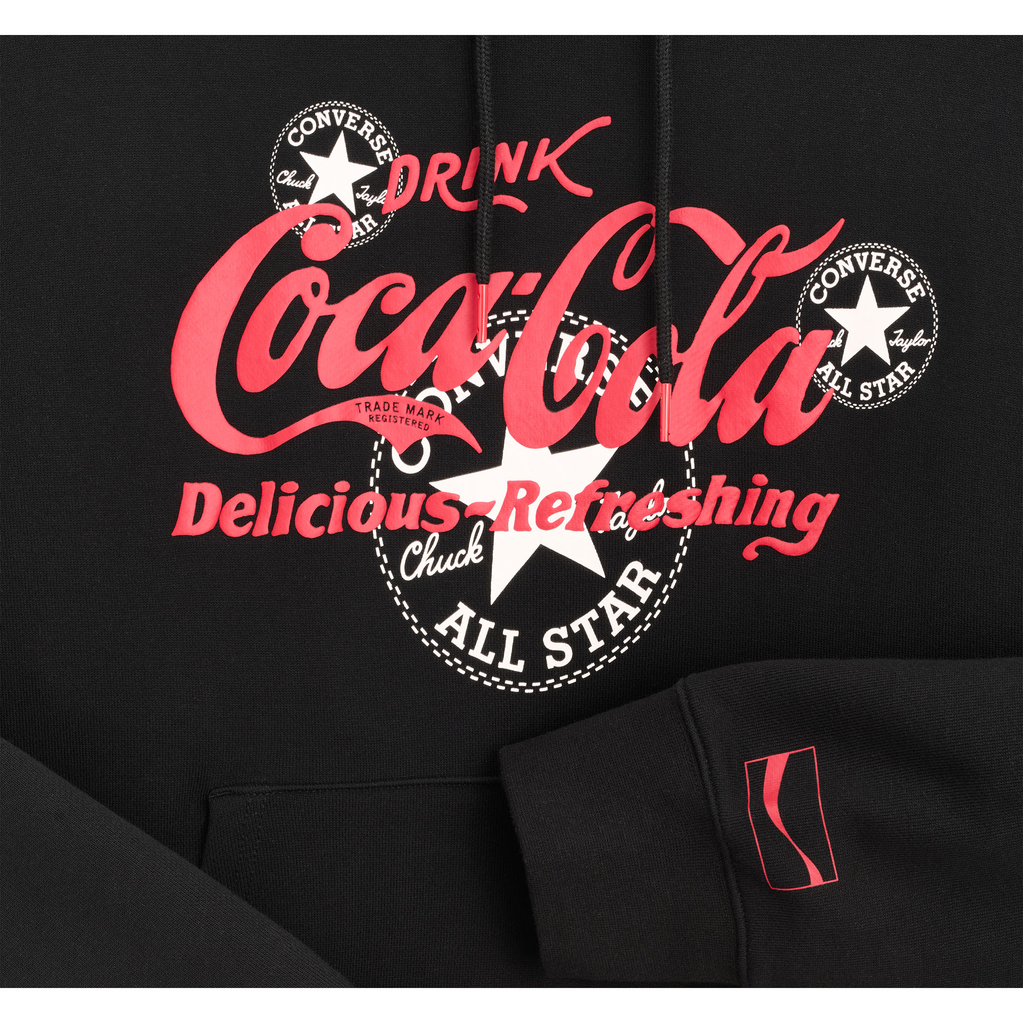 CONVERSE X COCA-COLA HOODIE BLACK