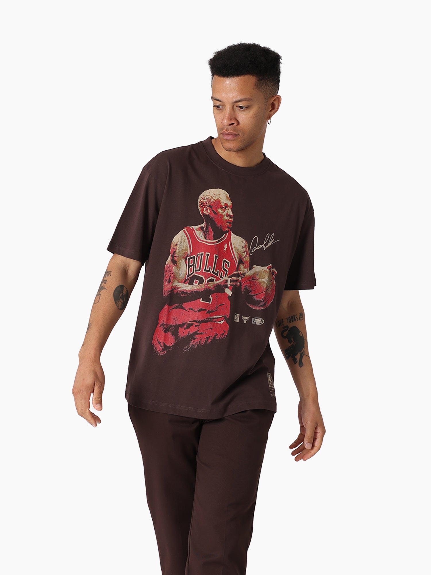 MITCHELL & NESS IN THE MOMENT TEE BULL RODM