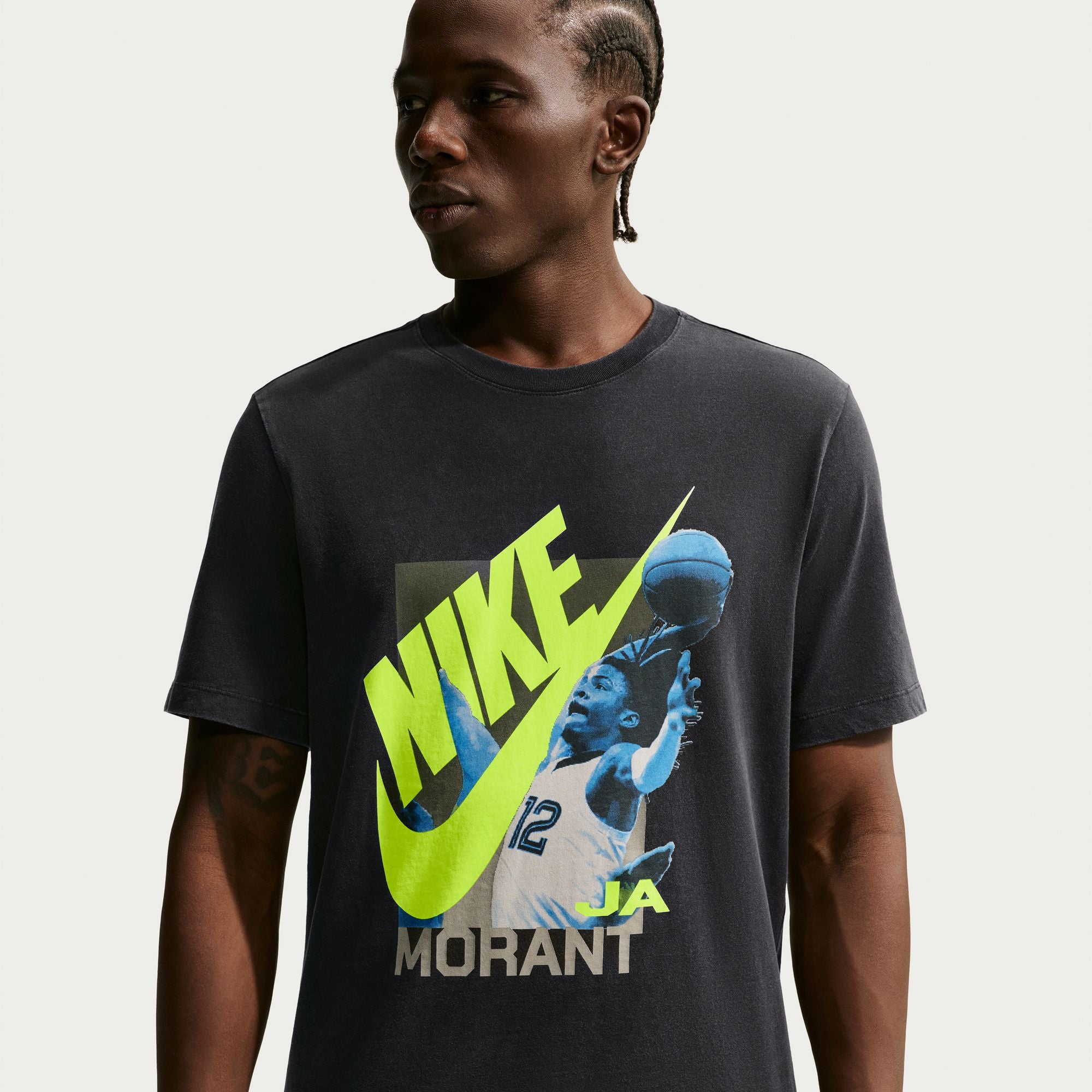 NIKE MENS JA MORANT ASBURY VAULT TEE