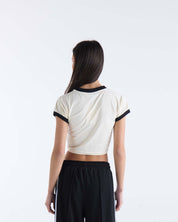 VOUSETI WOMENS CROP TEE