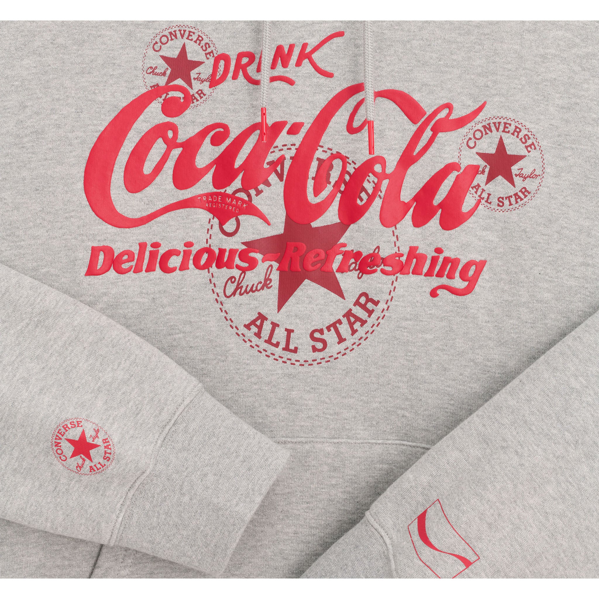 CONVERSE X COCA-COLA HOODIE GREY