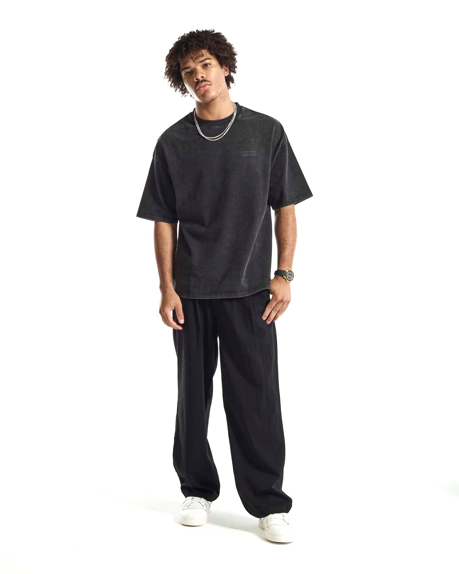 VOUSETI THE 00:00 ESSENTIALS CREW T-SHIRT