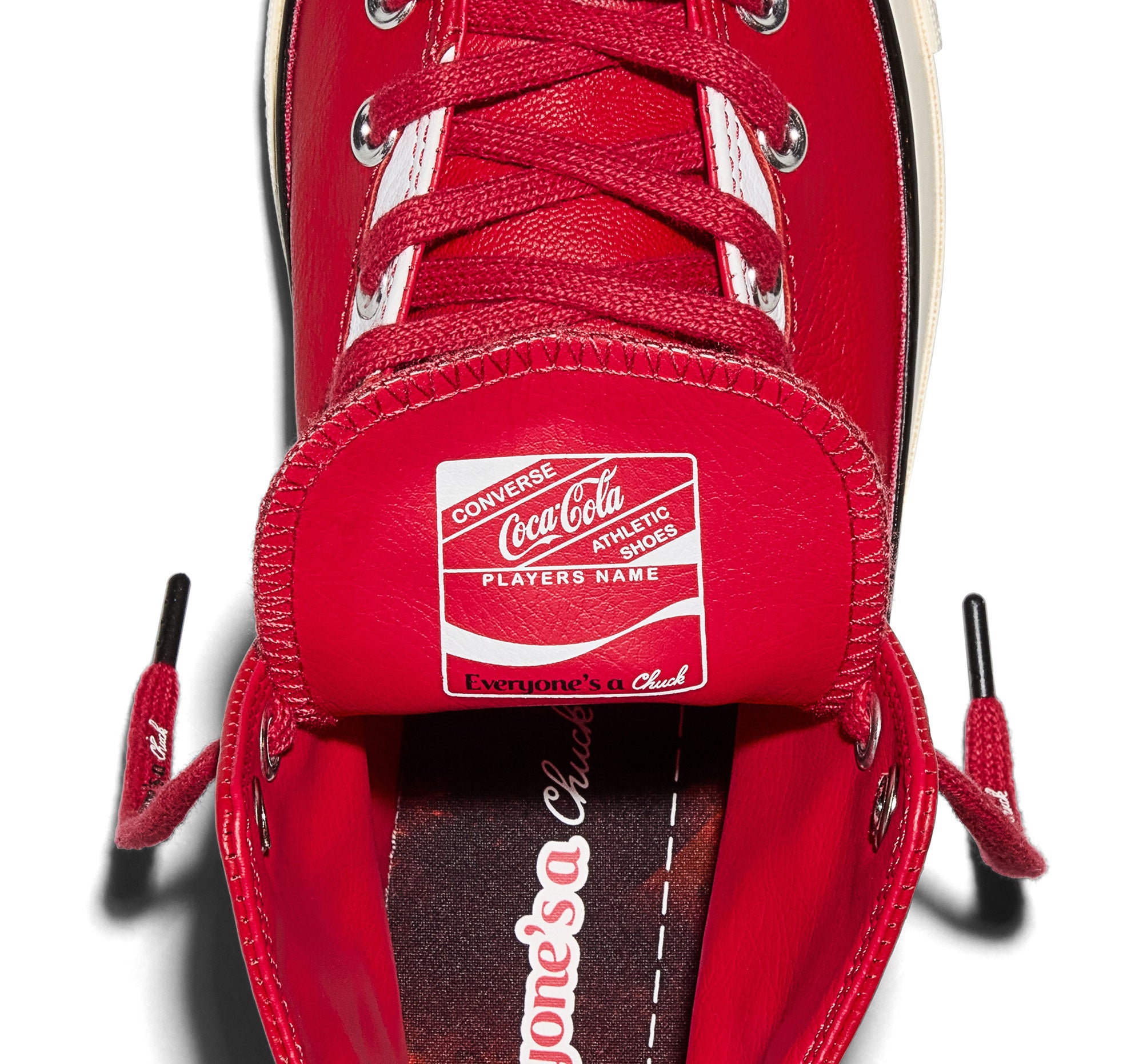 CONVERSE X COCA-COLA CHUCK 70 LEATHER HIGH TOP RED