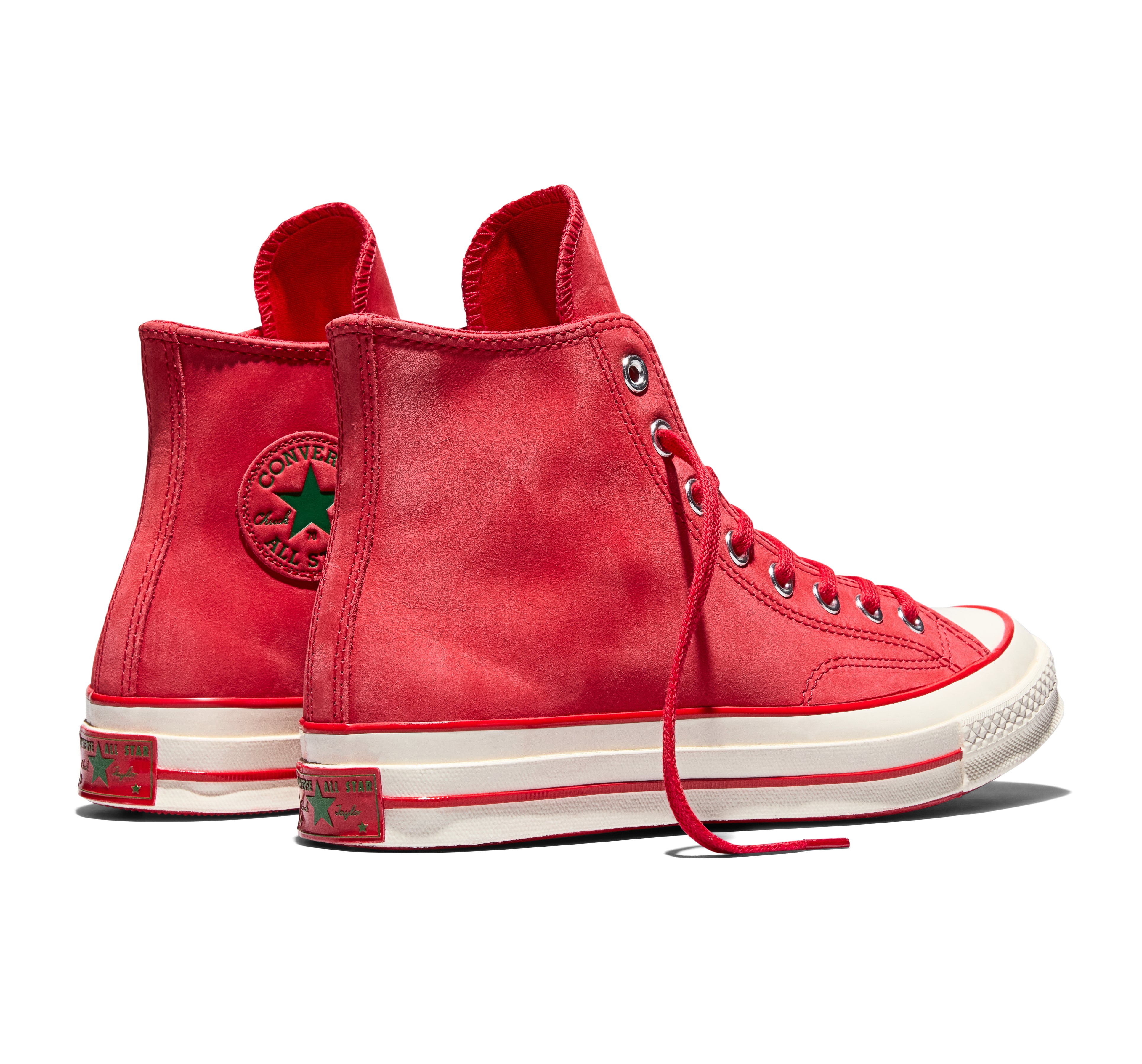 CONVERSE CHUCK 70 NUBUCK LEATHER HIGH TOP RED