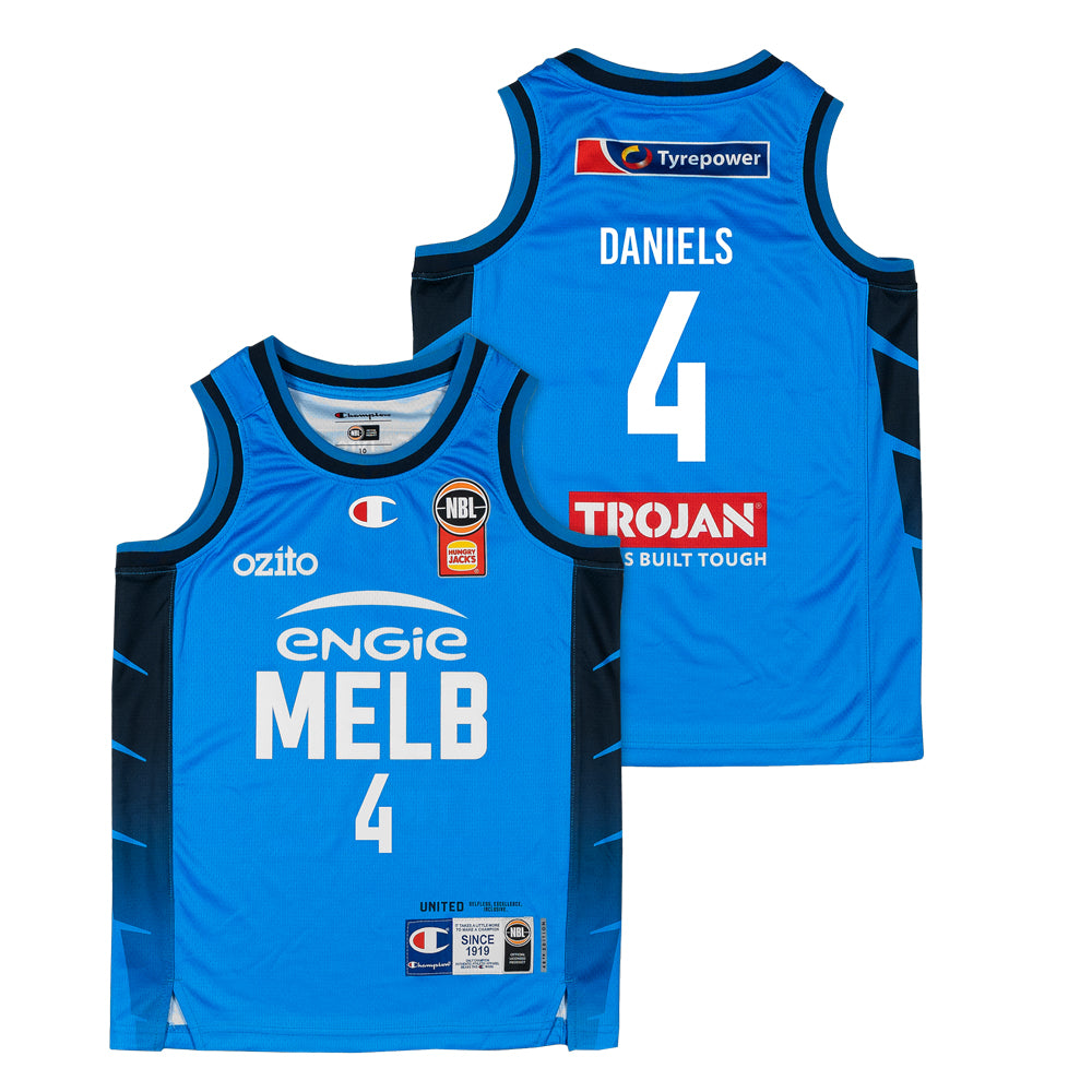 MELBOURNE UNITED YOUTH ALTERNATE JERSEY-DANIELS