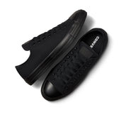 CONVERSE ALL STAR LOW TOP BLACK MONO