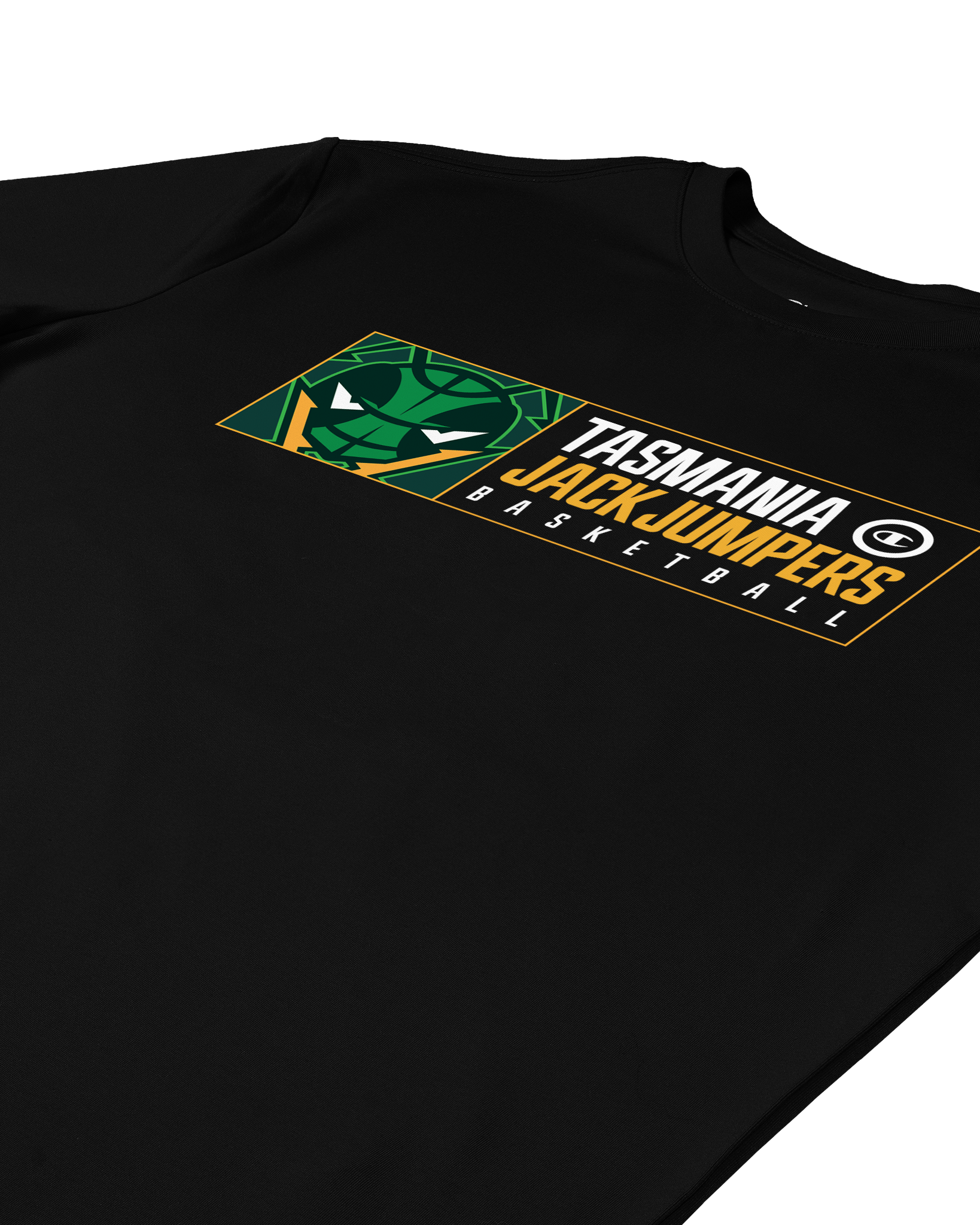 TASMANIA JACKJUMPERS LIFESTYLE S/S T-SHIRT-BLACK