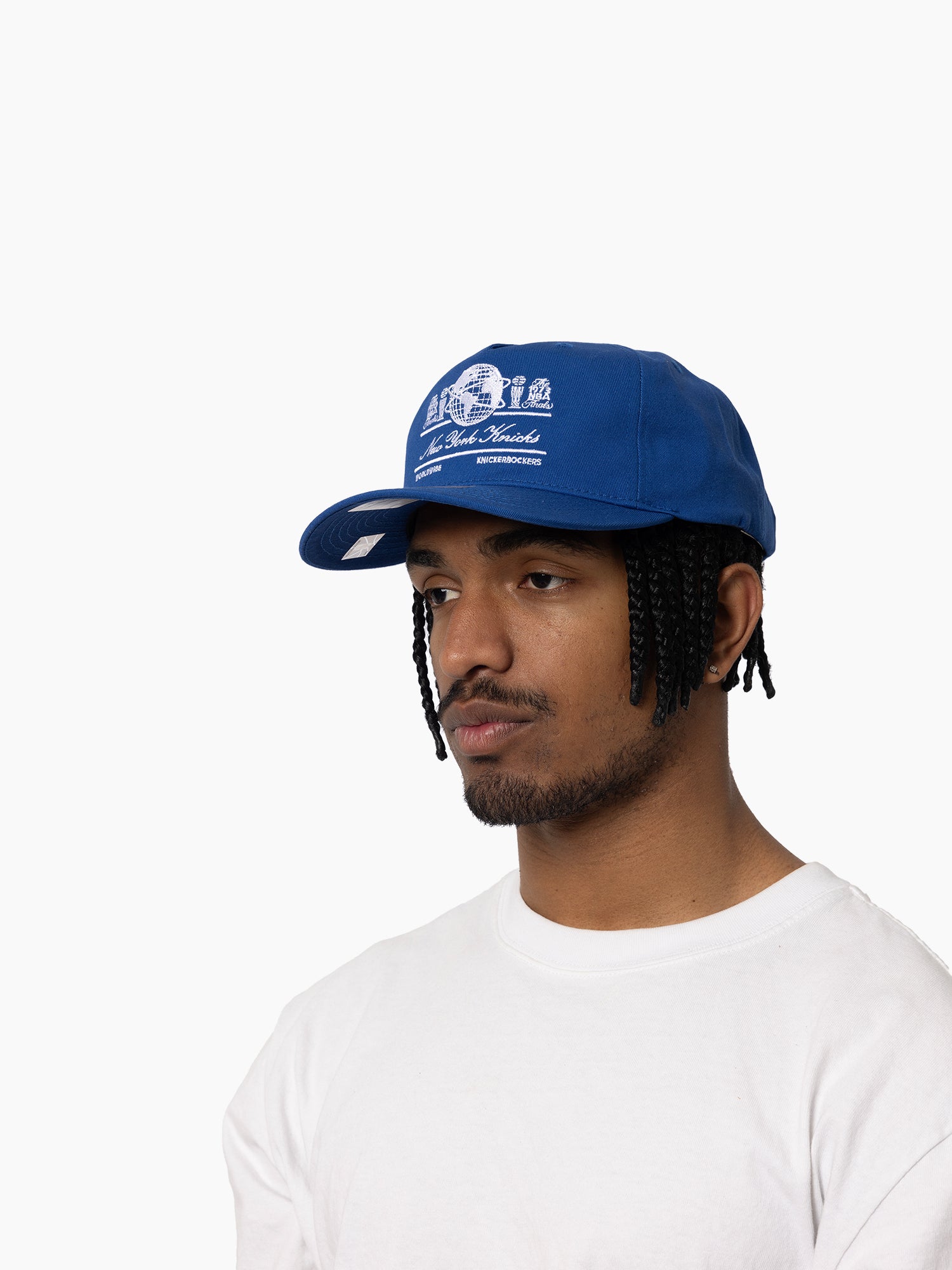 MITCHELL & NESS WORLD-WIDE KNICKS CAP