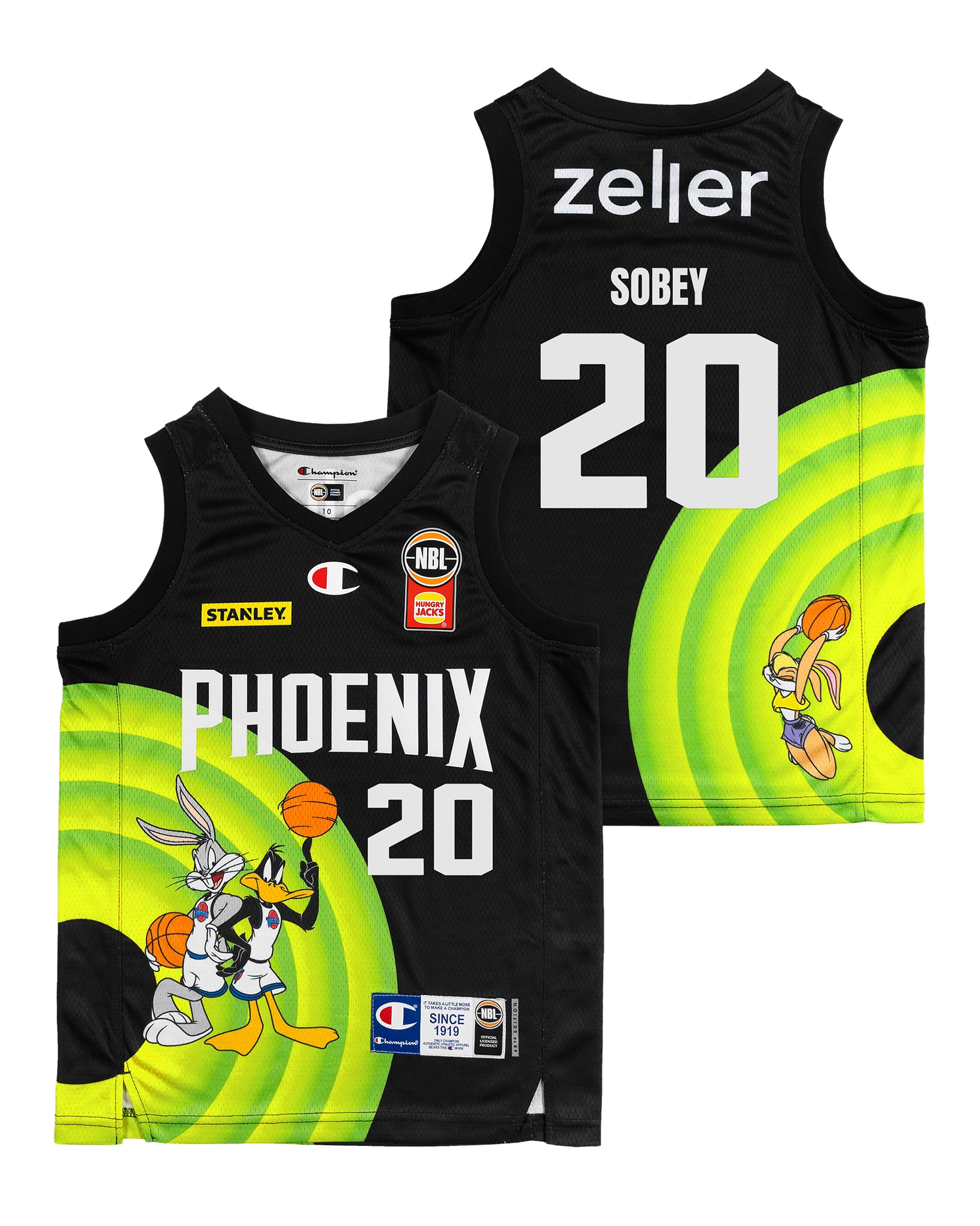 YOUTH SPACE JAM JERSEY - S.E MELBOURNE PHOENIX SOBEY