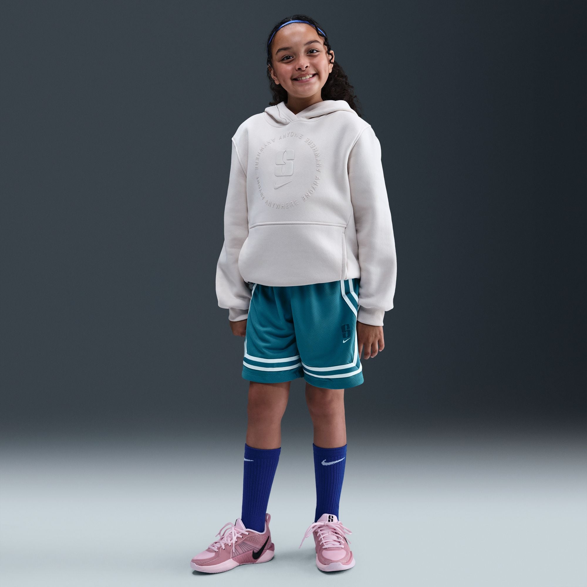 NIKE KIDS DRI-FIT CROSSOVER SHORT