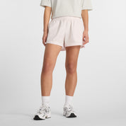 NEW BALANCE WOMENS TRACKSIDE WOVEN SHORT