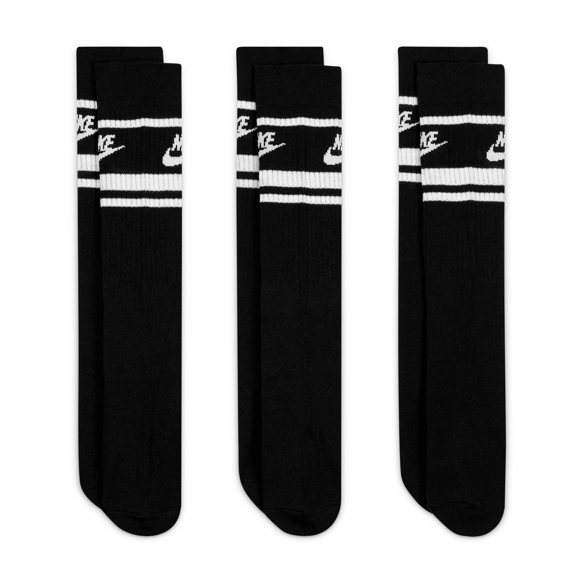 NIKE EVERYDAY ESSENTIAL CREW SOCKS 3 PACK