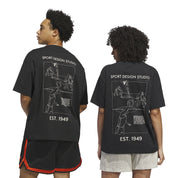 ADIDAS SPORTS DESIGN FAST BREAK TEE