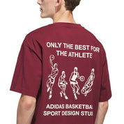 ADIDAS ONLY THE BEST FOR THE ATHLETE TEE