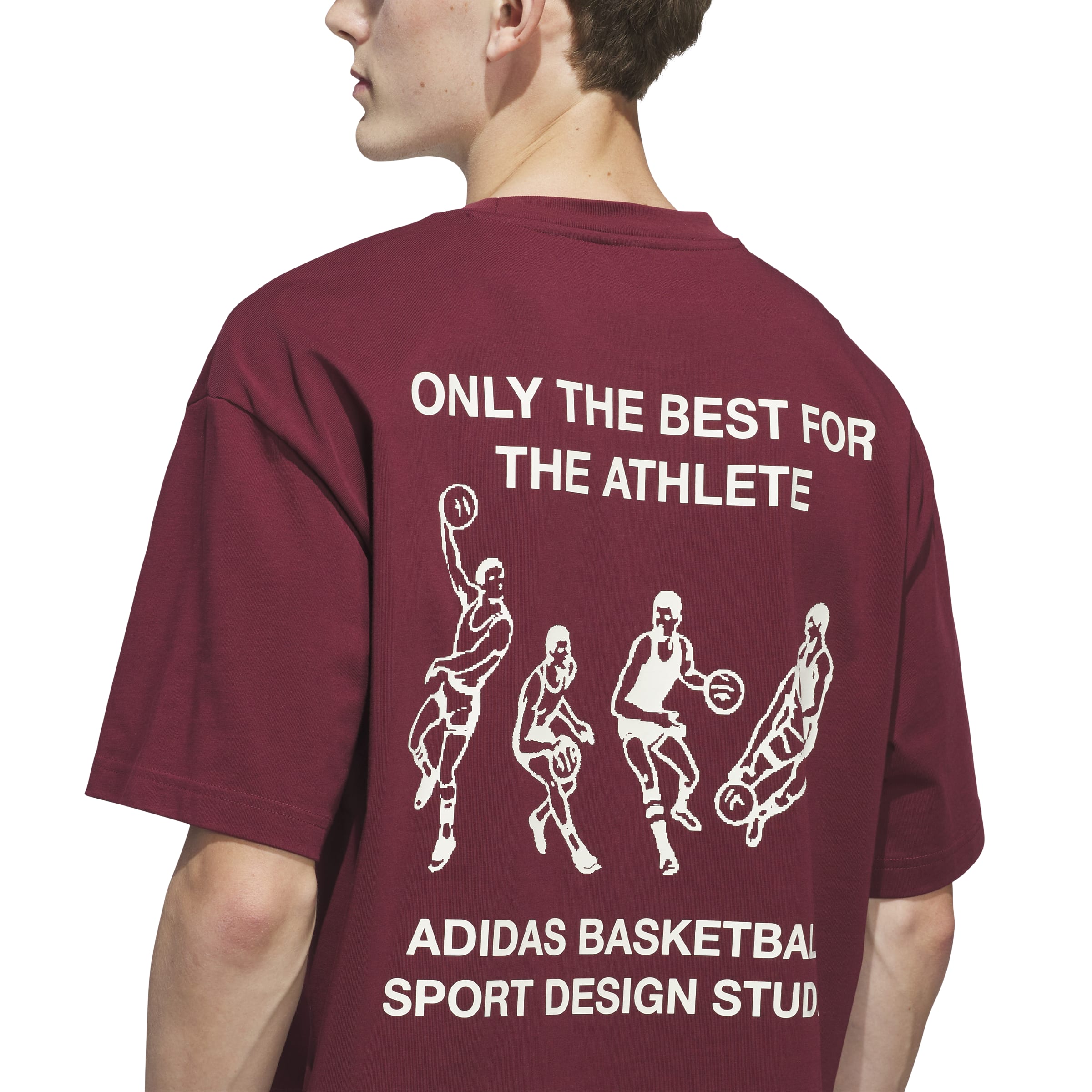 ADIDAS ONLY THE BEST FOR THE ATHLETE TEE