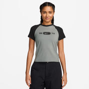 NIKE WOMENS CHILL KNIT RAGLAN TEE