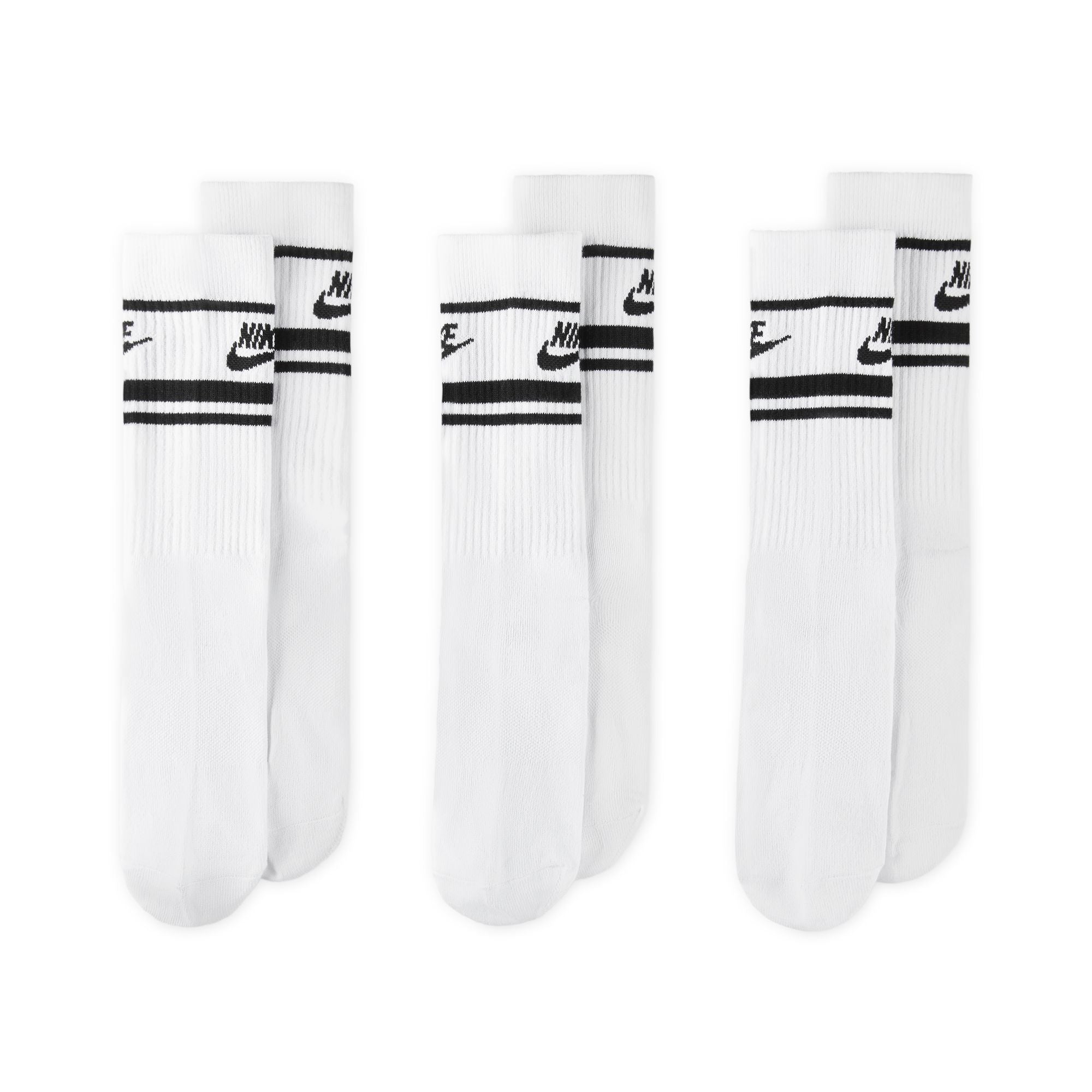 NIKE EVERYDAY ESSENTIAL CREW SOCKS 3 PACK