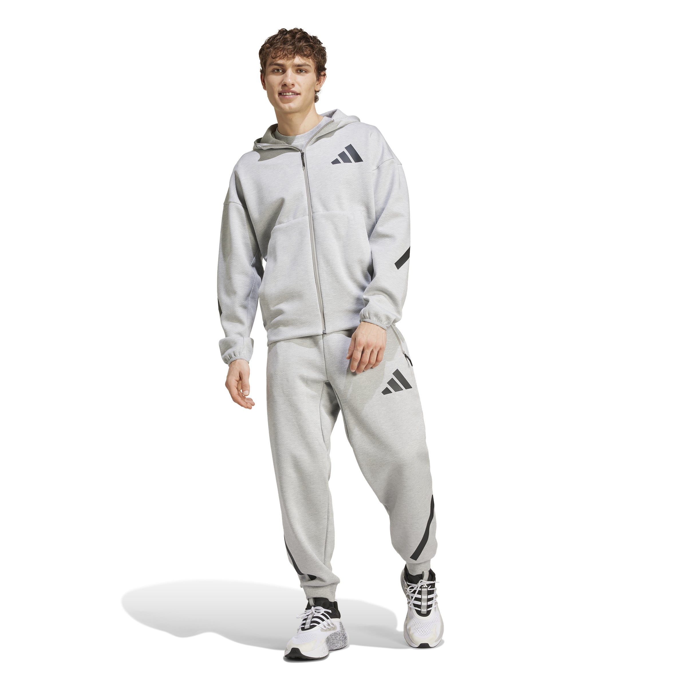 ADIDAS Z.N.E. FULL-ZIP HOODED TRACK JACKET