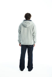 VOUSETI VARSITY ZIP THROUGH HOODIE