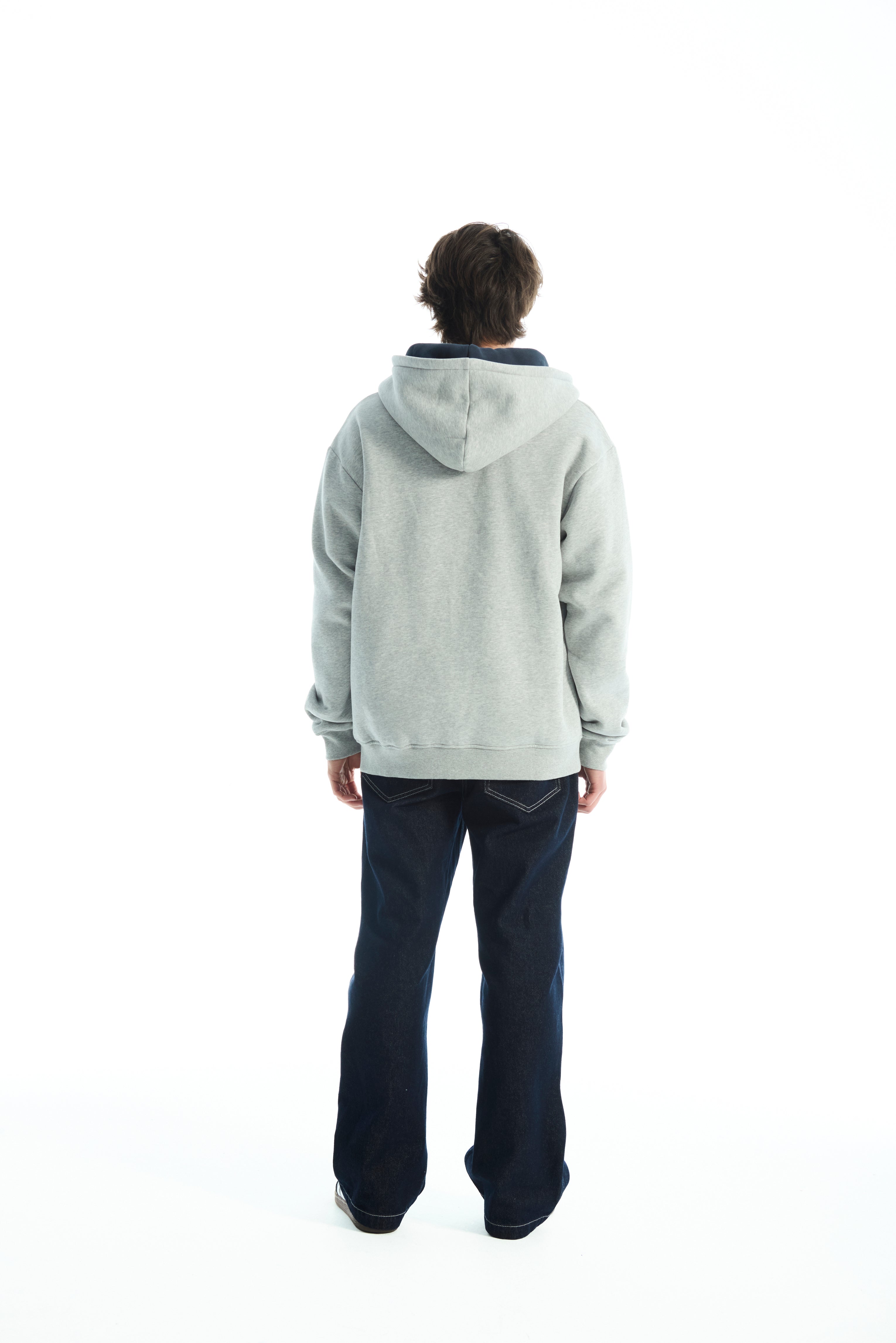 VOUSETI VARSITY ZIP THROUGH HOODIE