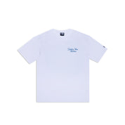 NEW ERA TEE CURSIVE GOLWAR WHI