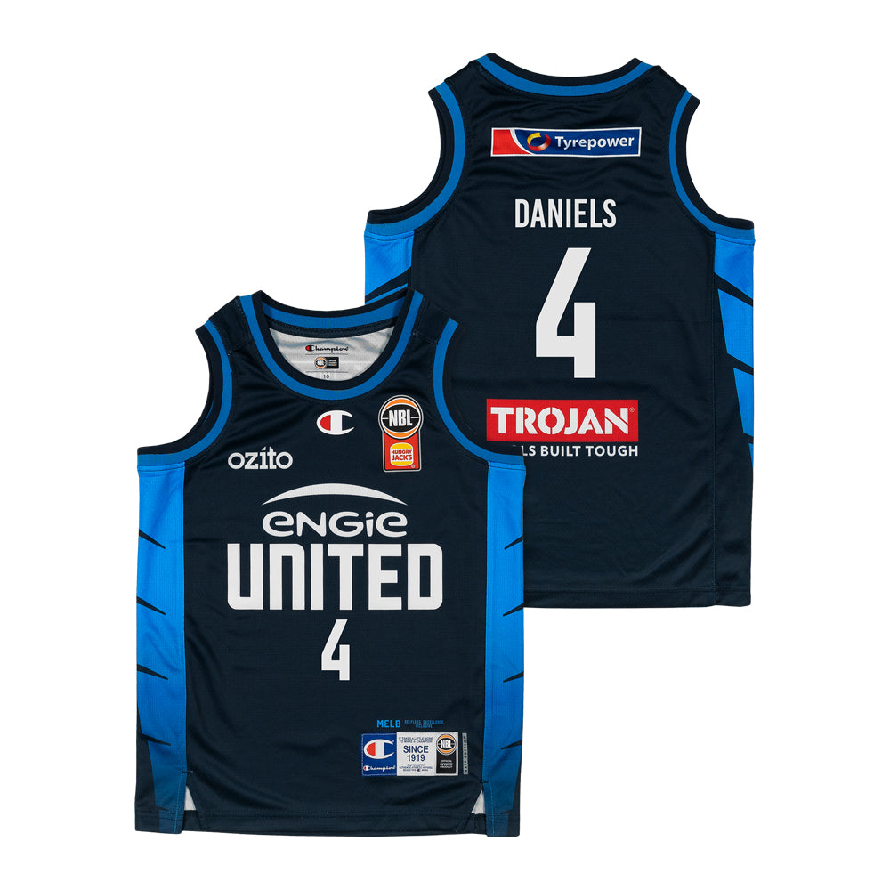 Melbourne United Youth Primary Jersey-Daniels