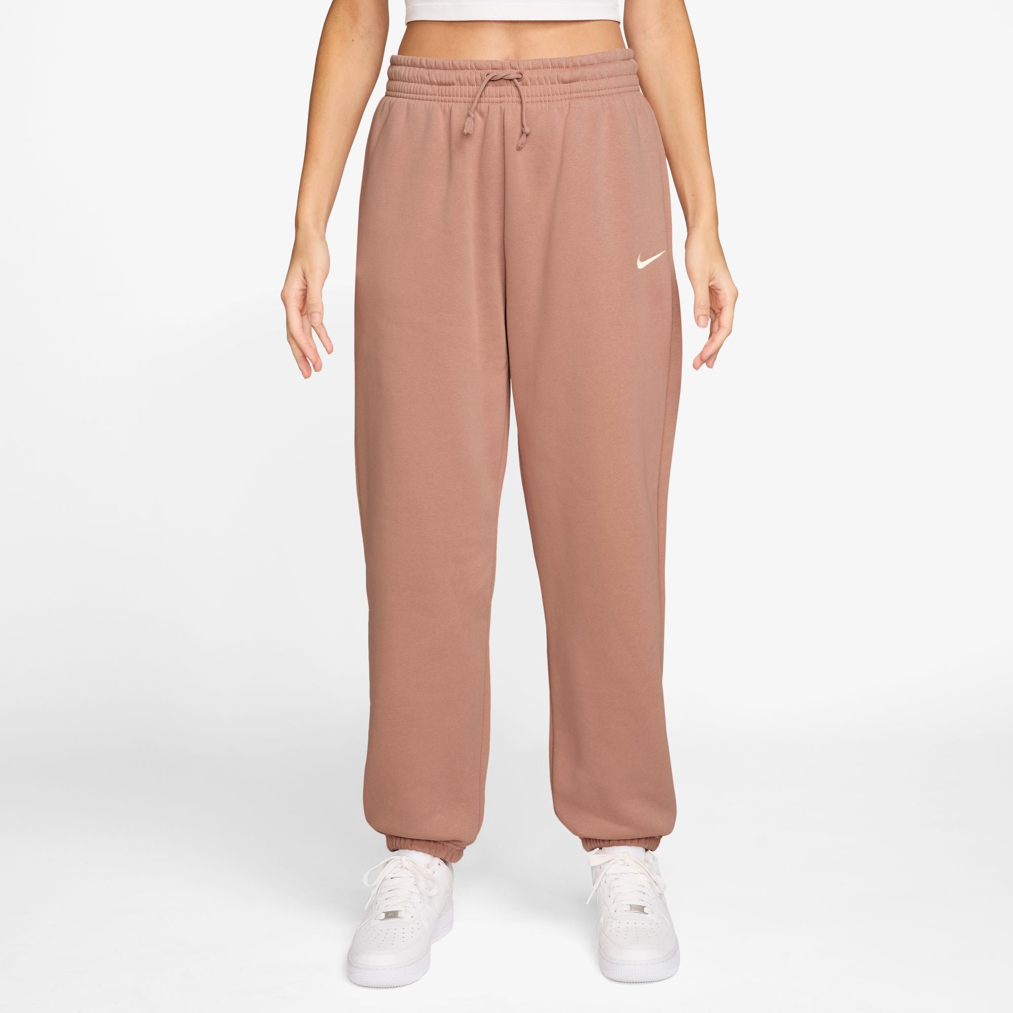 NIKE WOMENS FLEECE HIGH RISE OVERSIZED PANTS