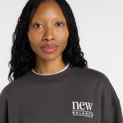 NEW BALANCE WOMENS REIMAGINED FLEECE CREW