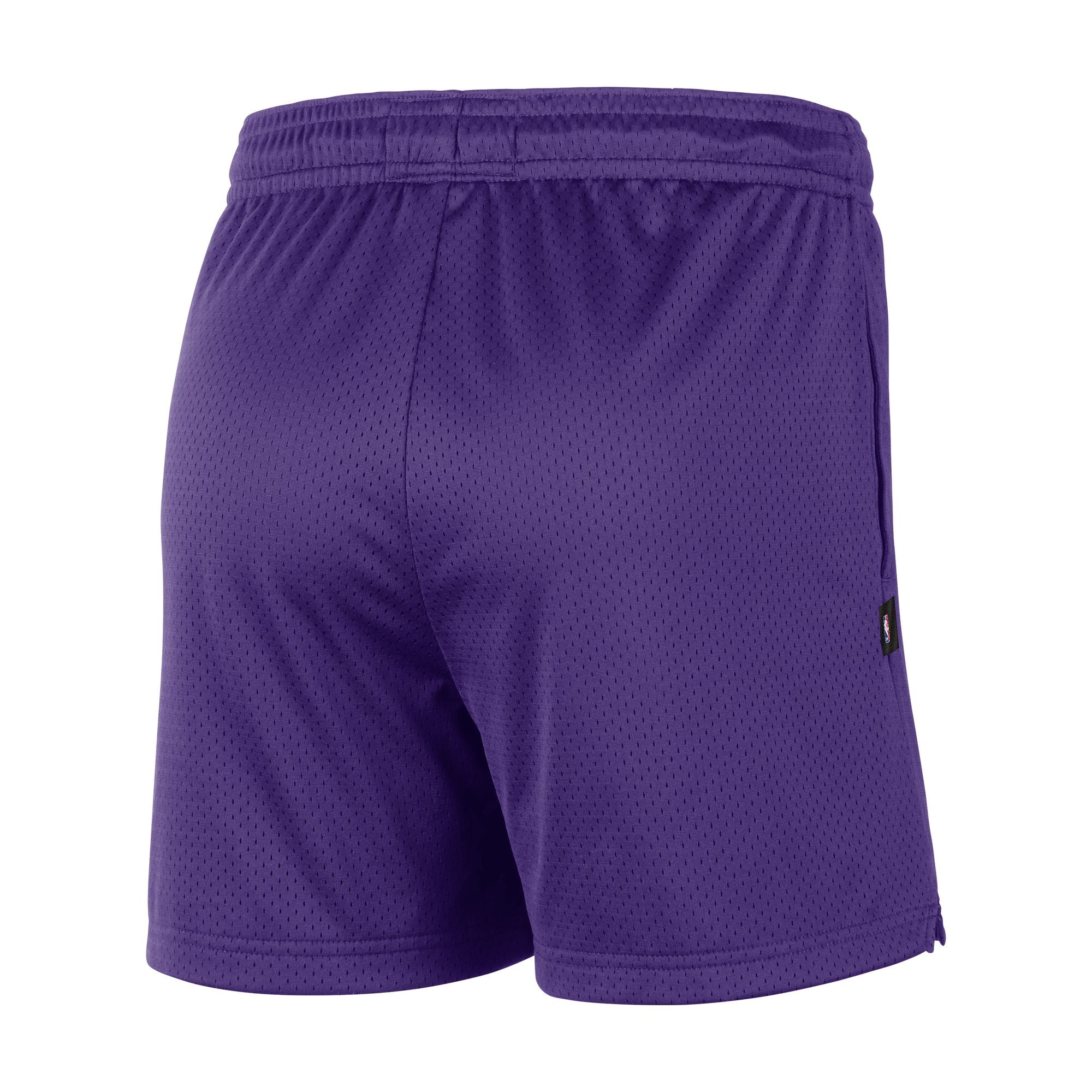 NIKE MENS LA LAKERS 5" MESH SHORT