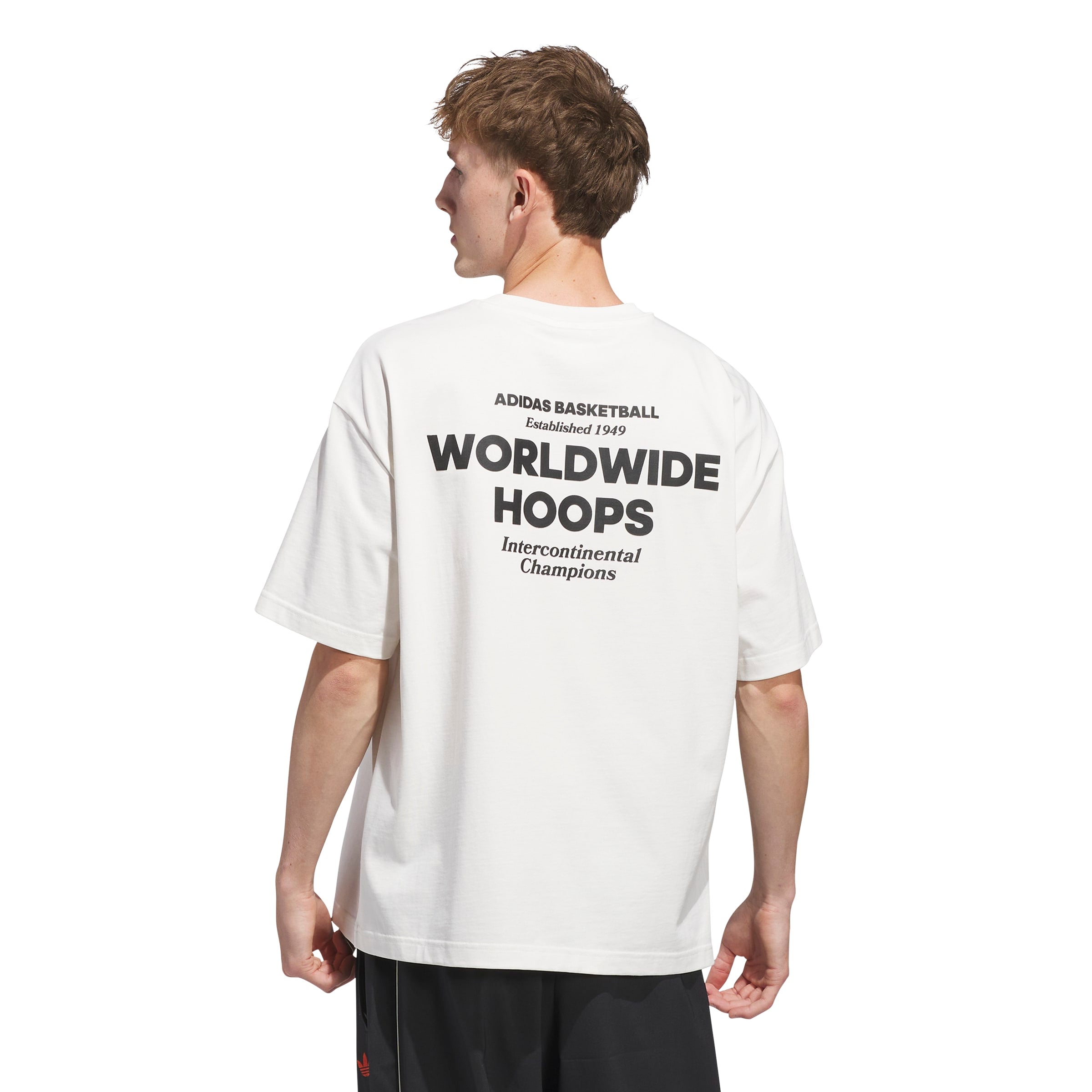 ADIDAS WORLDWIDE HOOPS GFX TEE