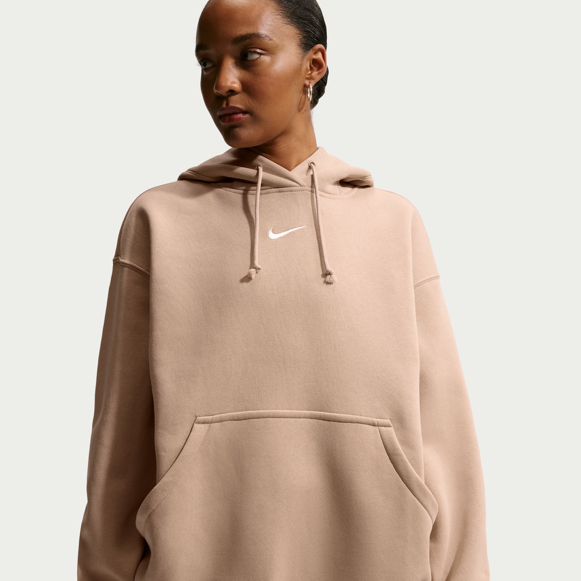 NIKE WOMENS PHOENIX FLEECE OVERSIZED HOODIE